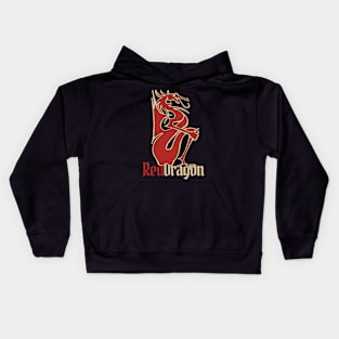 Legendary Red Dragon Kids Hoodie